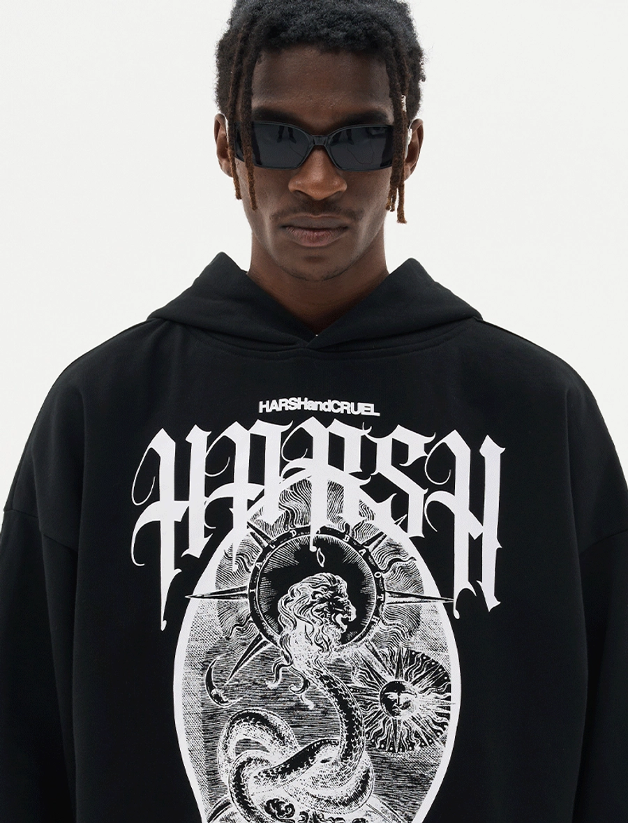 Худи HARSHandCRUEL "Myth" Oversized Hoodie