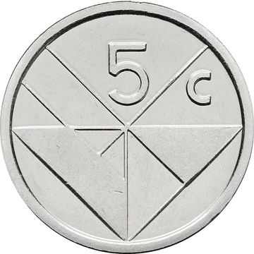 5 центов 2024 Аруба