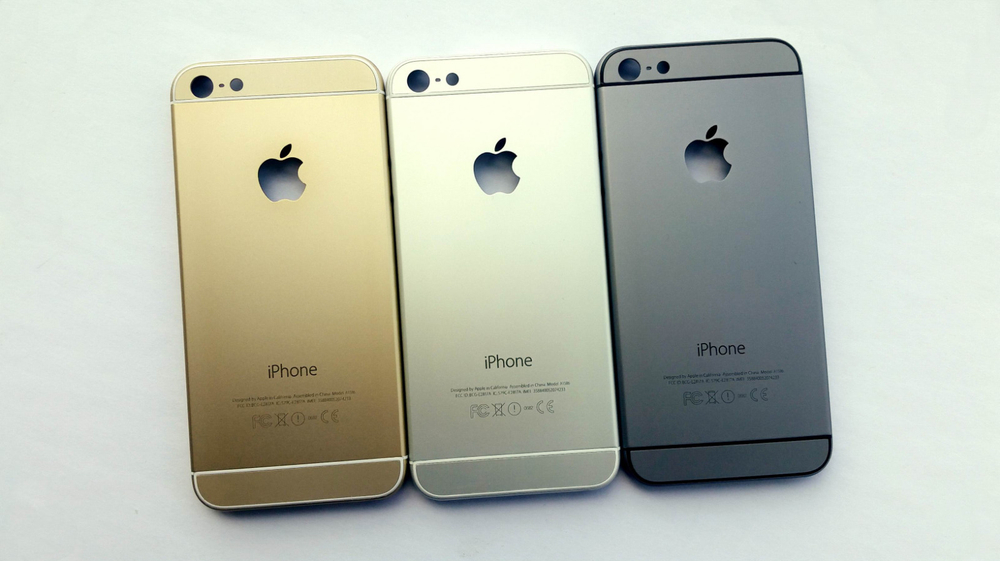 Корпус, крышка, задняя часть iPhone 5 под Iphone 6 (белый/черный/розовый)
