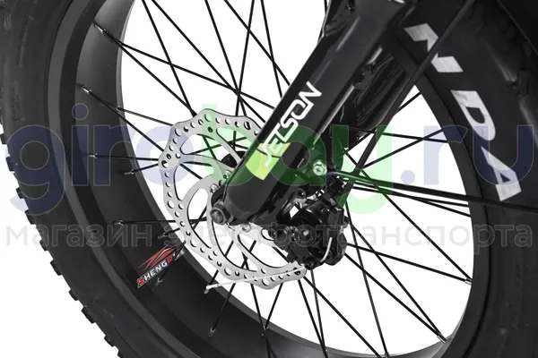 Электровелосипед Jetson V20 BAGIRA X (48v/25Ah) - Чёрный фото №10