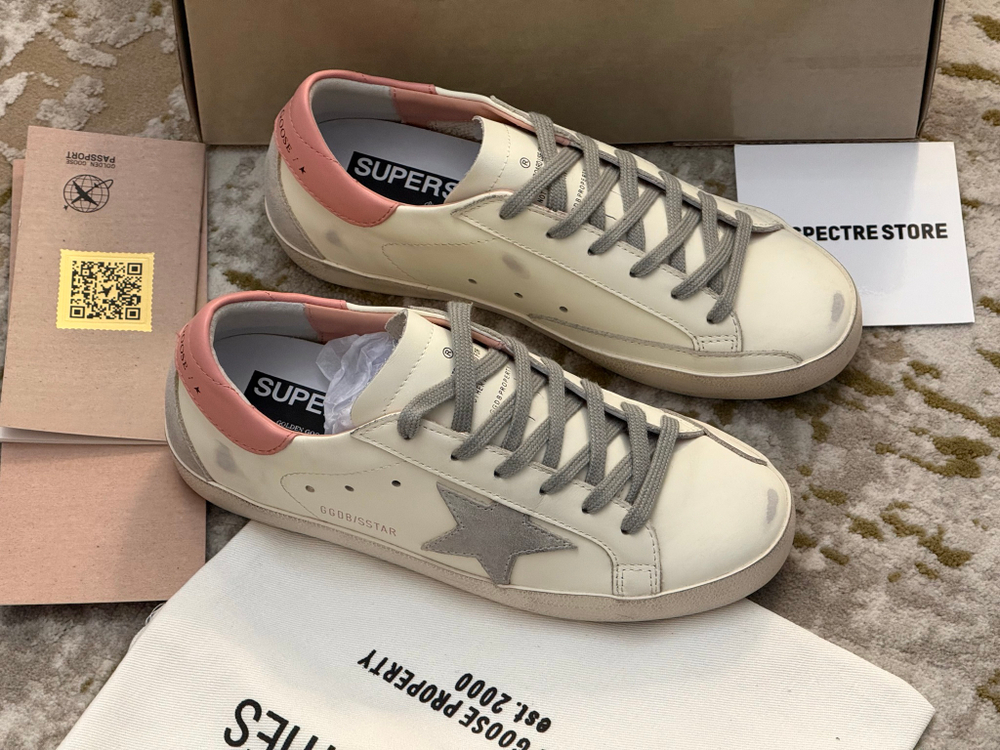 Super Star Wmns White Pink
