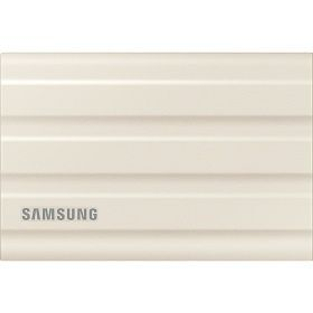 Внешний накопитель SSD 2Tb Samsung T7 Shield (MU-PE2T0K/WW) USB 3.2 2 ТБ бежевый