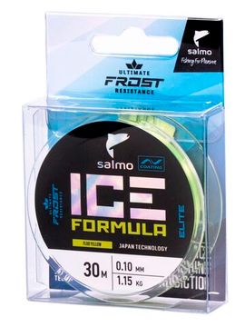 Леска монофильная зимняя Salmo Elite ICE FORMULA Fluo Yellow 030/010