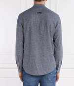 Рубашка MAO LINEN BLEND Tommy Jeans - серый(DM0DM18964)