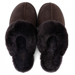 UGG Mens Slippers Scufette Chocolate