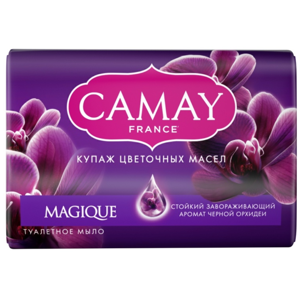 Мыло туалетное Camay купаж цветочных масел 85 гр