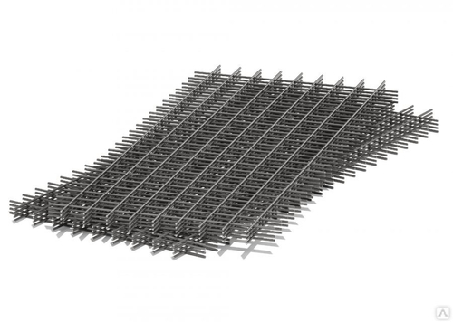 Сетка сварная карта яч. 100, 1500*2000 D4 н/у