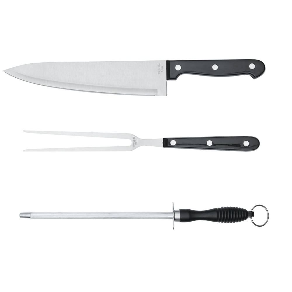 Комплект из нерж. стали состоящий из 3 частей CARVE