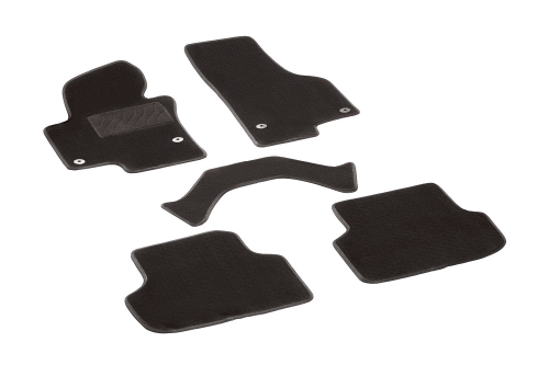 Ворсовые коврики LUX для Volkswagen Jetta VII 2011-2018, Seintex.82773