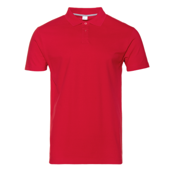 Рубашка поло кор.рукав (красный)