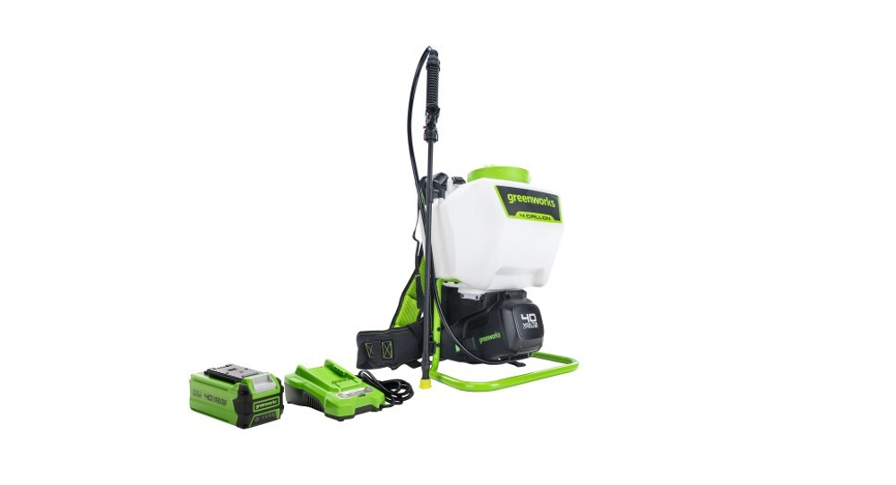 Опрыскиватель аккумуляторный Greenworks G40BPS, 40 В, без АКБ и ЗУ