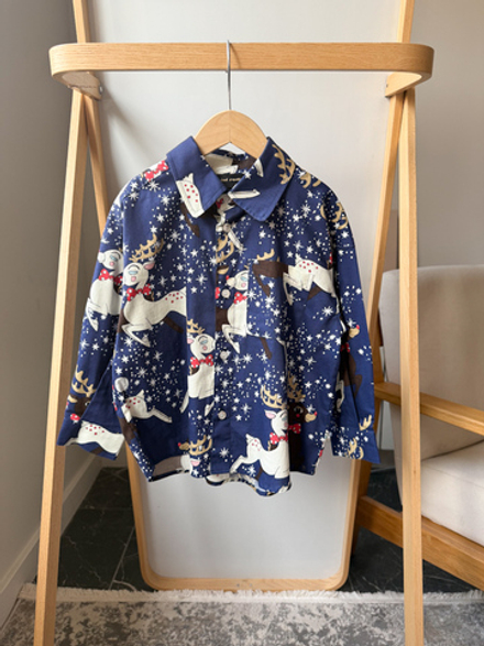 Хлопковая рубашка Mini Rodini, 98