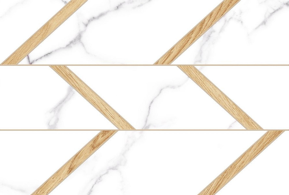 Плитка облицовочная Vega белый 40*27 орнамент 9VG0105TG