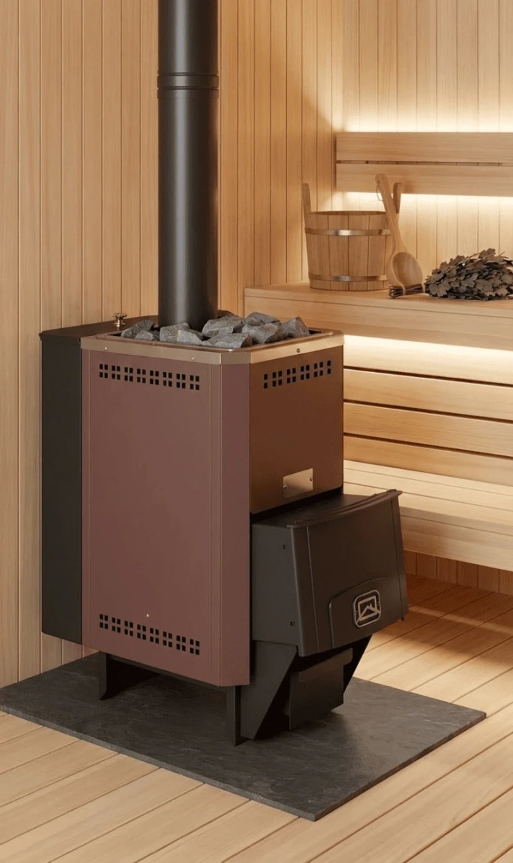 Печь для бани Тамань-10 ТБ (1.1)