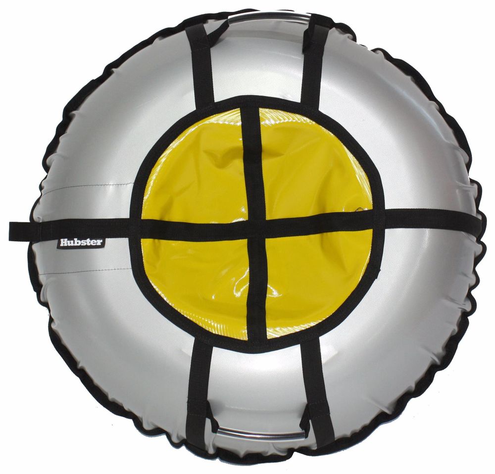 Тюбинг Hubster Ринг Pro серый-желтый