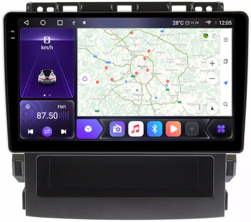 Магнитола для Subaru 2017-2023 Forester 5, XV 2, Impreza 5 - Carmedia SF-9148 QLed+2K, Android 12, TS10,  CarPlay, 4G SIM-слот