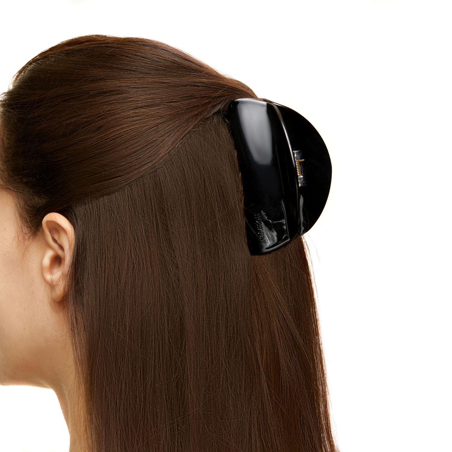 Крабик Delicate Nacre Hair Claw – Black