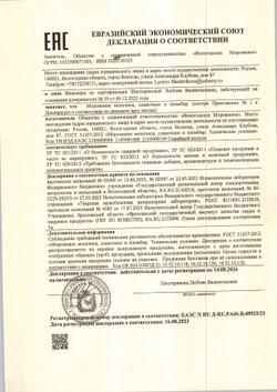 Мороженое Пломбир Филевское Шоколадное с Кусочками Шоколада 2,2кг