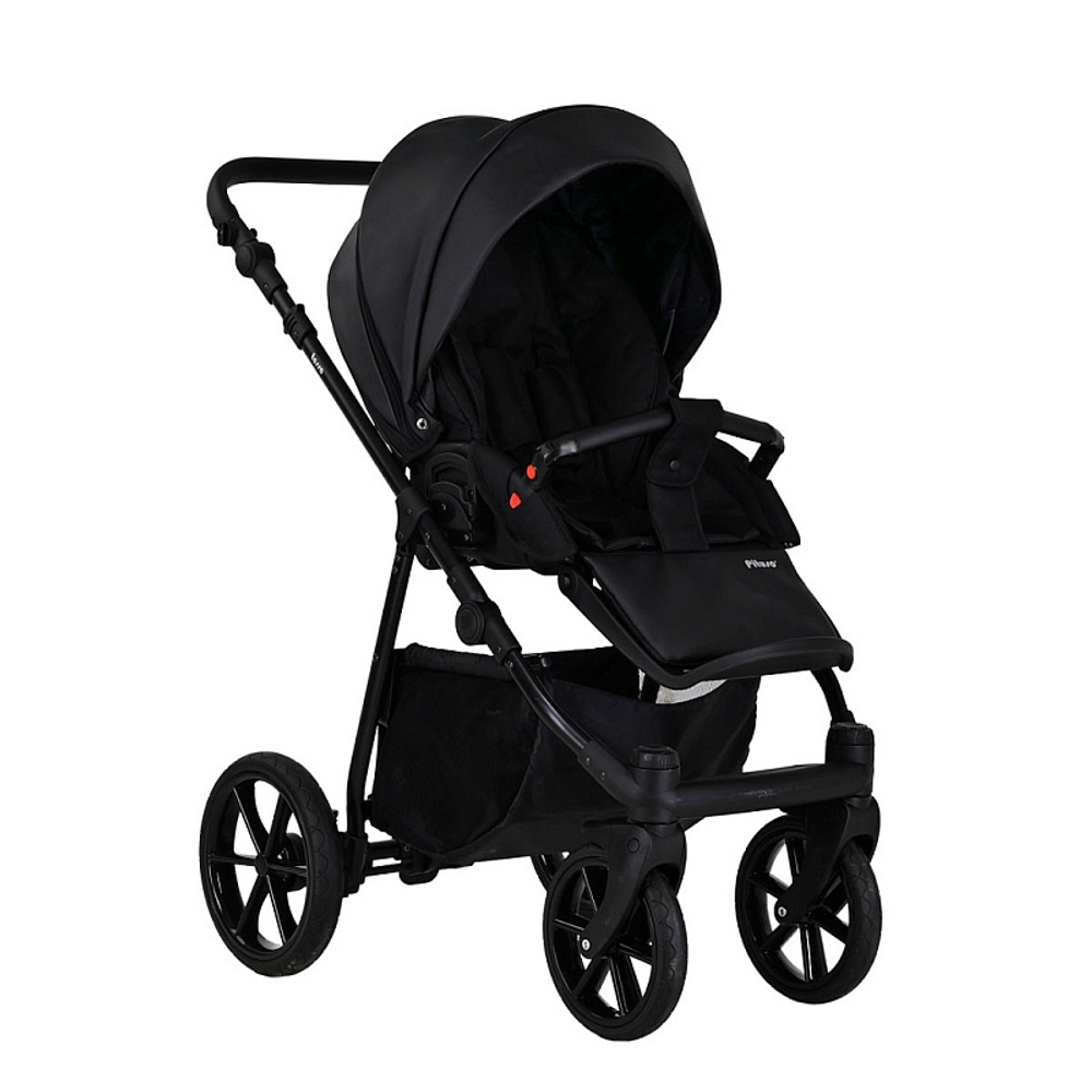 Детская коляска Pituso Tossa Кожа 2 в 1 TS/25/1 Black