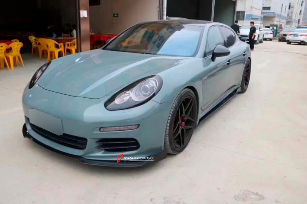 Карбоновая губа переднего бампера для PORSCHE PANAMERA 970.2 2013–2016