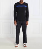 Пижамы Urban Long Set BOSS BLACK - темно-синий(50501819)