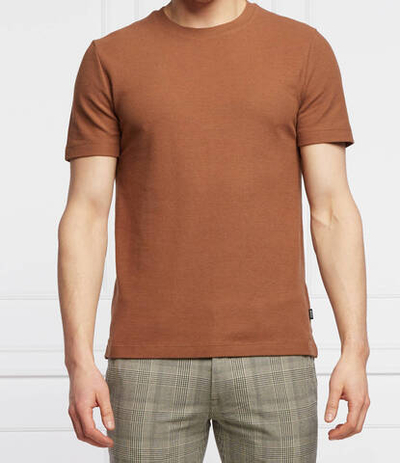 футболка tessler 172 BOSS BLACK - коричневый(50462153)