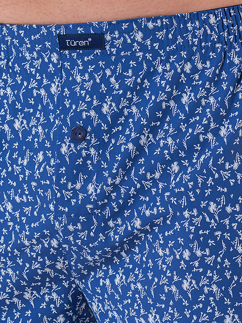 Трусы мужские боксеры синий