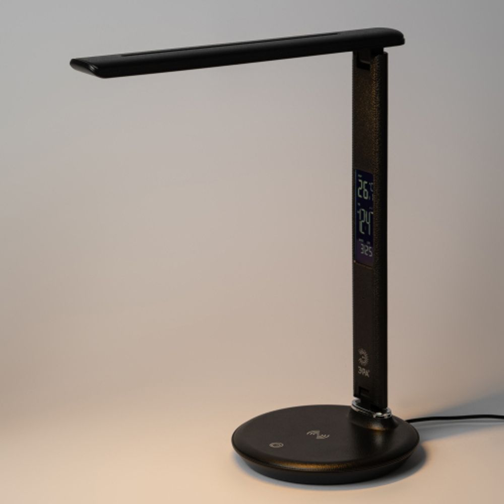 Настольный светильник ЭРА NLED-505-10W-BK светодиодный черный | Светодиодные настольные лампы