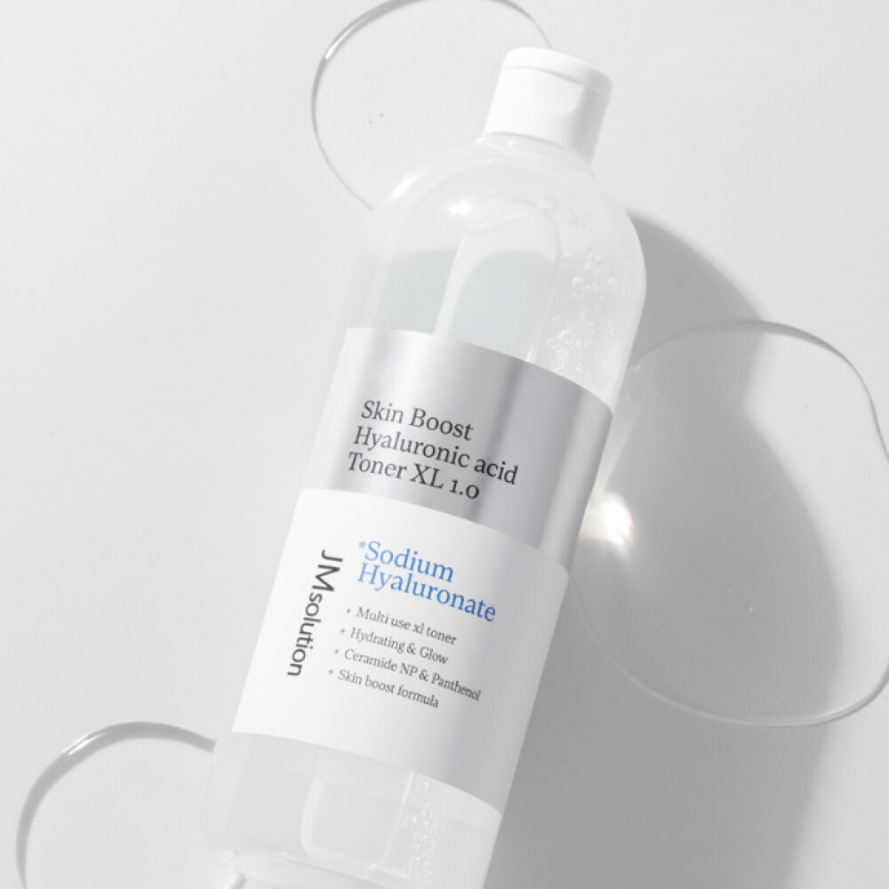 Тонер с гиалуроновой кислотой JMsolution Skin Boost Hyaluronic Acid Toner XL 1.0, 600 мл