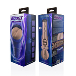 Телесный мастурбатор-анус Fleshlight Boost Blast Female (Цвет: синий)