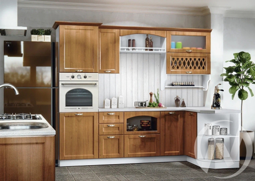 Кухня Милано 2;6*1;35м (белый/орех/антарес)