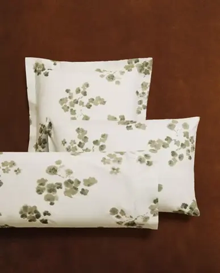 ZARA HOME НАВОЛОЧКА С ПРИНТОМ, ЗЕЛЕНЫЙ