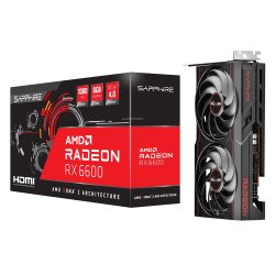 Видеокарта Sapphire AMD RX 6600 8192 14000 128 RTL (11310-05-20G) RX6600 8GB GDDR6 128-bit HDMI DP
