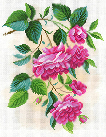 Канва с рисунком  "М.П.Студия" №2, 30 см х 40 см