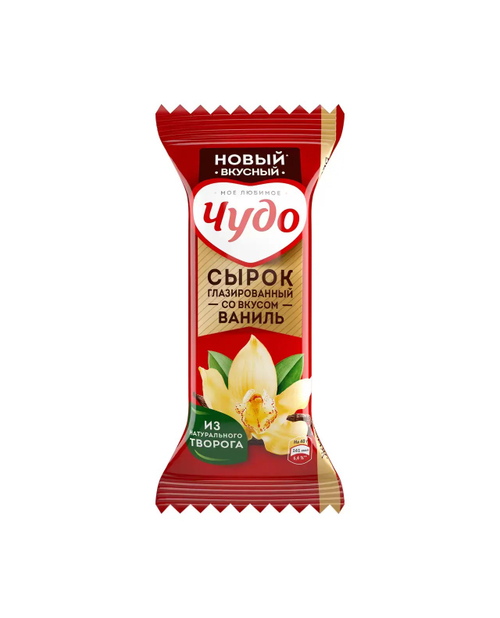 Чудо Сырок Глазированный со Вкусом Ванили 40гр