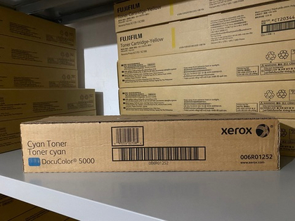 Тонер-картридж голубой (Cyan) для Xerox DC 5000 - 006R01252