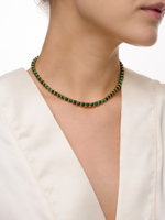 Чокер "Plane Malachite" Gold