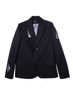 Пиджак "Бессмертный" с пайетками. Черный