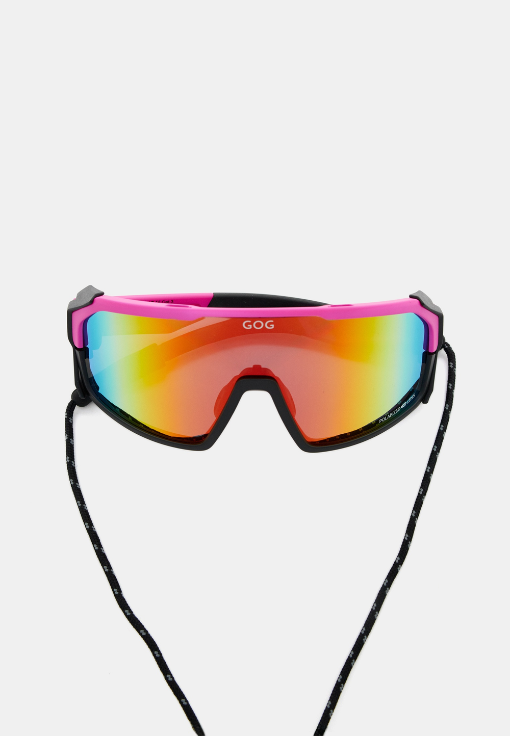Спортивные очки GOG Annapurna / Matt Neon Pink-Black / Polarized Red Lens