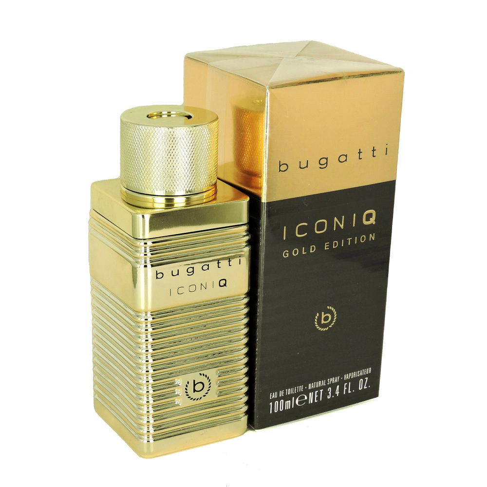Bugatti IconiQ Gold Edition — туалетная вода для мужчин.