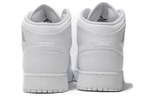 Jordan 1 Mid White Pure Platinum 2018 GS