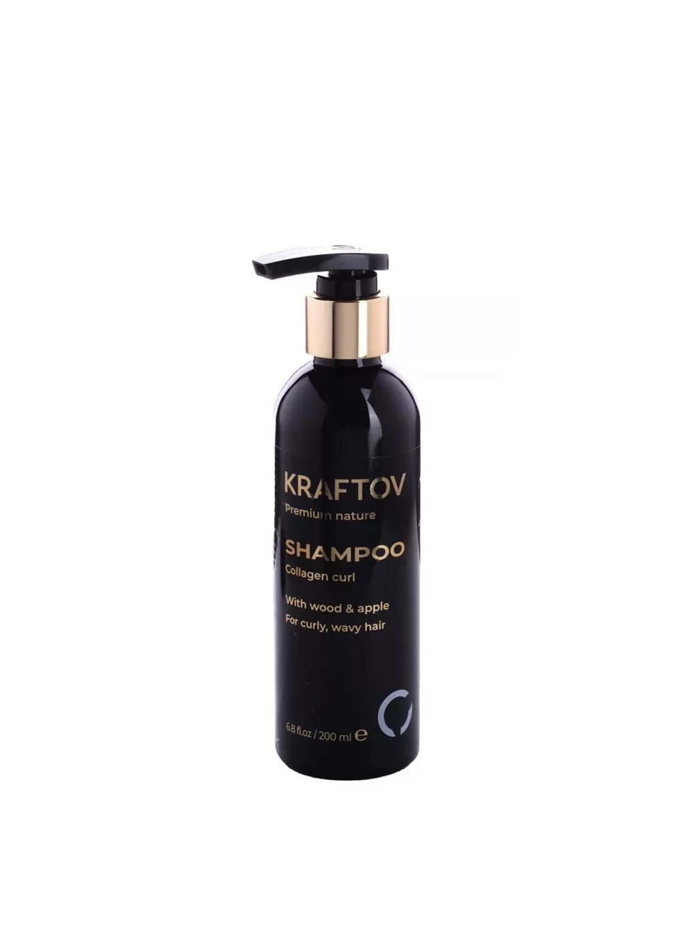 Шампунь увлажняющий для кудрявых волос с коллагеном, premium