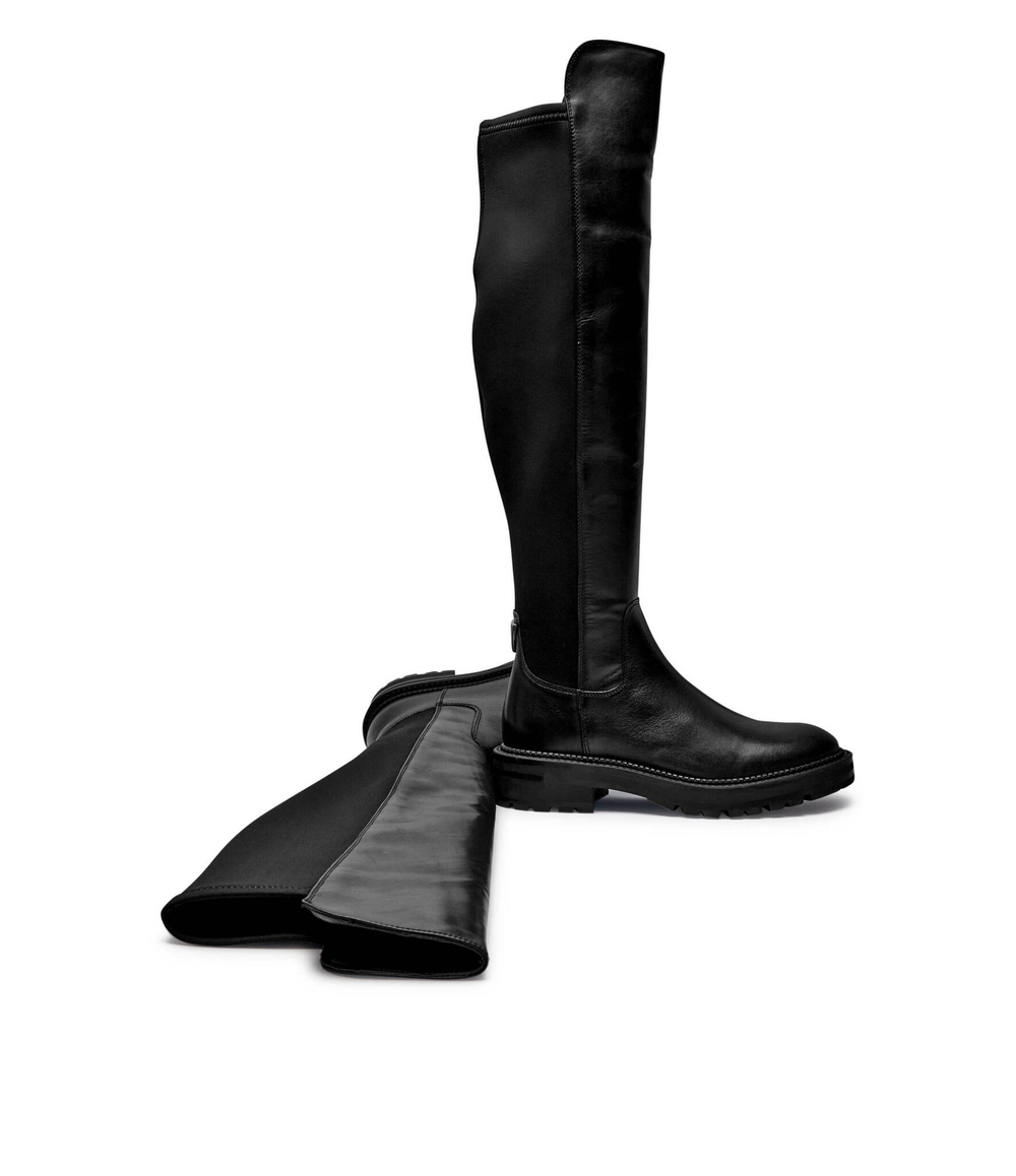 Кожаные ботфорты CARMEN Guess - черный(FL8CAR LEA11)