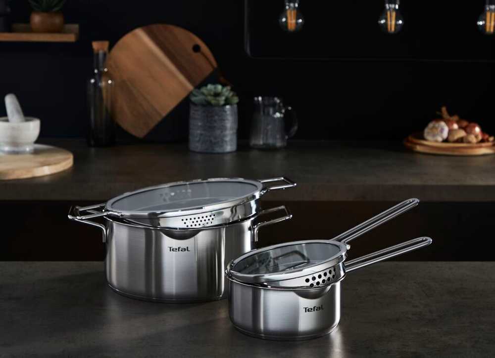 Набор посуды Tefal Nordica 6 предметов 1,4/2,9/5л 16/20/24см H852S325