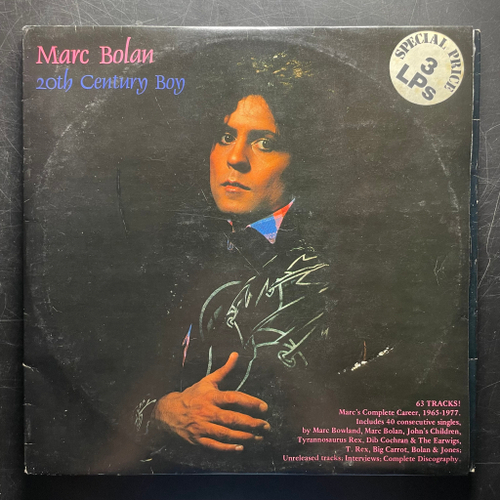 Marc Bolan ‎– 20th Century Boy 3LP (Австралия 1981г.)
