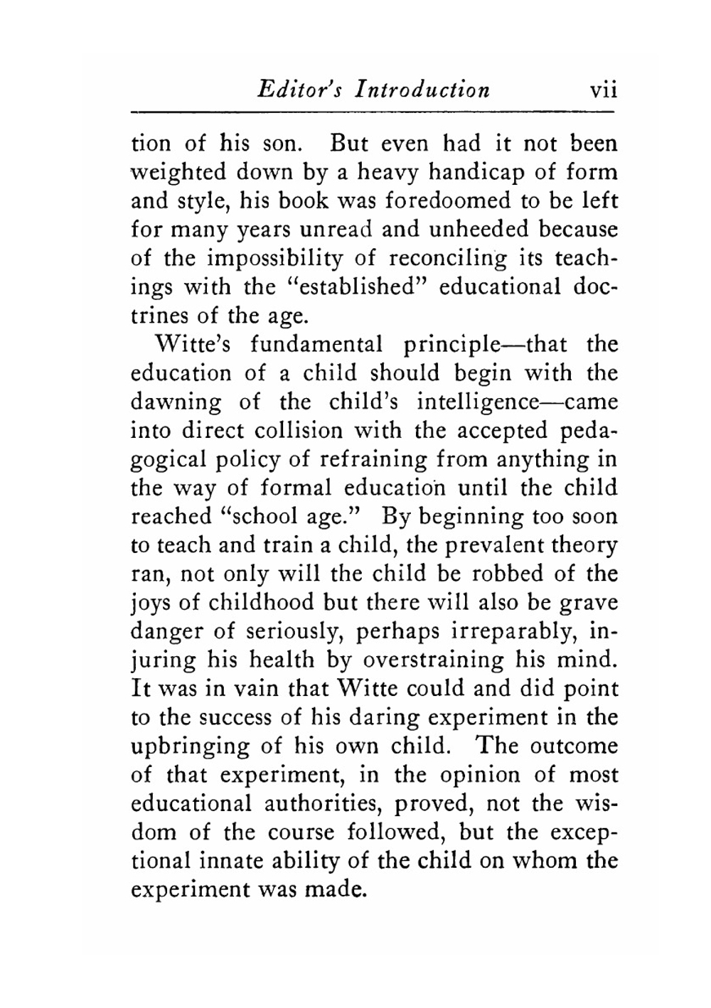 The education of Karl Witte. Or, The training of the child | Karl Heinrich Gottfried Witte; H. Addington Bruce; Leo Wiener