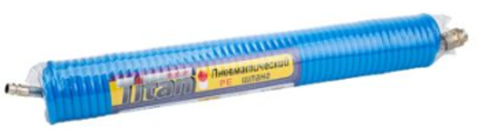 Шланг для краскопульта РЕ 10м, 5 х 8 синий