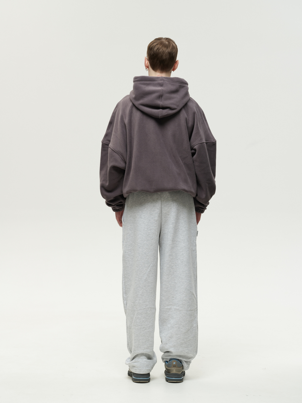 Drawstring Hoodie Grey Excalibur