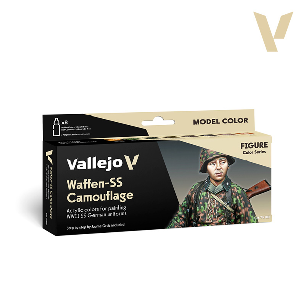 Model Color Set: Waffen SS Camouflage (8) Model Color Set: Waffen SS Camouflage (8)