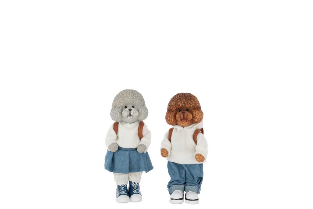 Декор "Собака" малая в ассортименте 13x8x24,5см